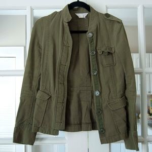 Zara Green Military Jacket - Size Small